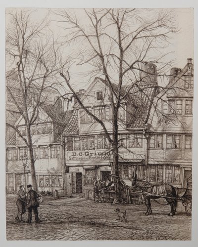 Augenblicke einer Stadt 1882-1894 von Johann Theobald Riefesell